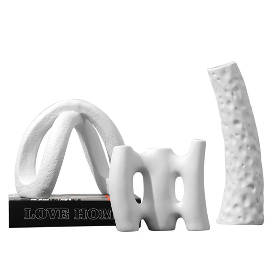 Simple Modern Creative Ceramic Vase Decoration Living Room Flower Arrangement