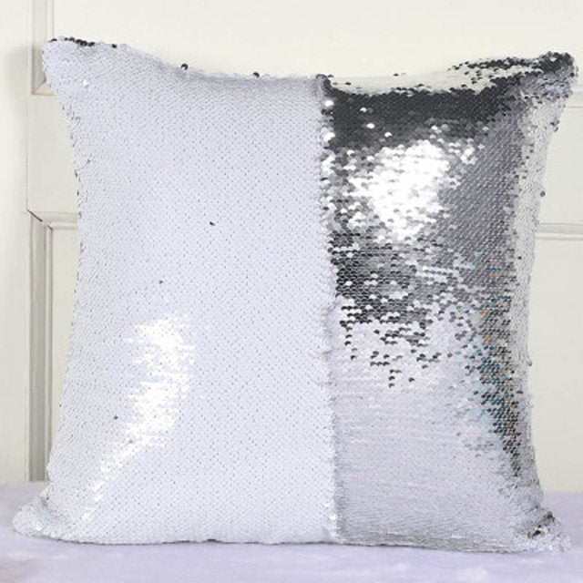 DIY Sequin Sofa Decorative Cushion Cover