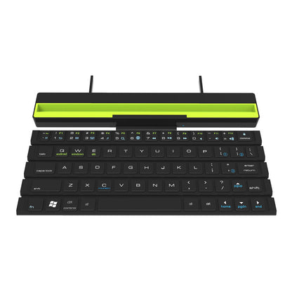 Outdoor Office Chocolate Portable Folding Keyboard