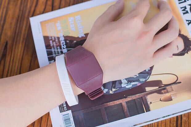 Fashion Simple Touch Screen Square Electronic Watch