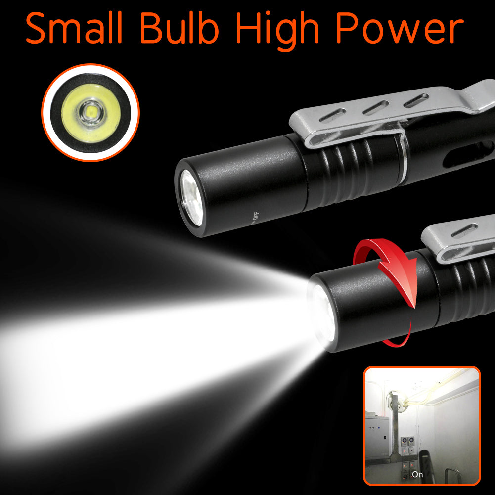 3 In 1 Multifunctional Tactical Penlight USB Rechargeable Flashlight