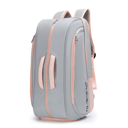 Multi-functional Bag Tennis Bag With Shoe Compartment Large Capacity