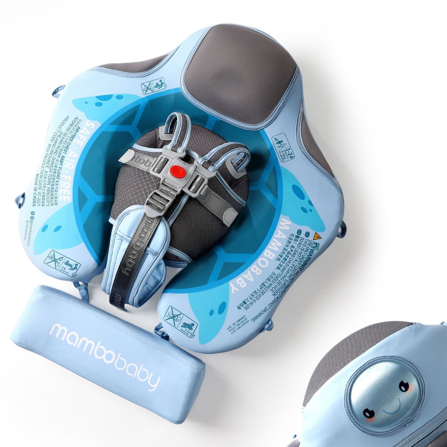 Infant Free Inflatable Lying Ring Without Canopy