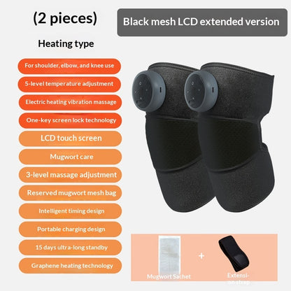 Electric Heated Knee Pad Self-Warming Knee Massager