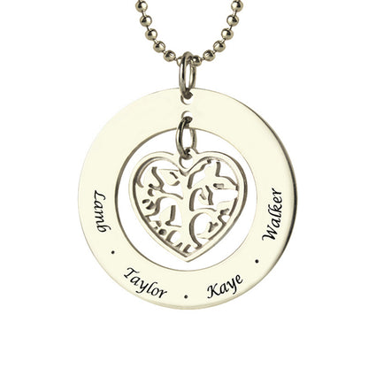 s925 brand eight-character necklace infinity name customization