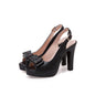 Bow high heel women shoes - FLIPSTYLEZLLC