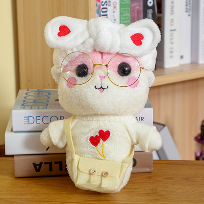 Cute net red hamster doll