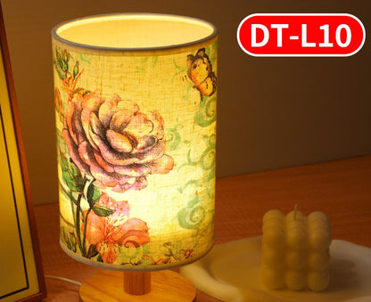 Handmade DIY Table Lamp Dry Flower Material Pack