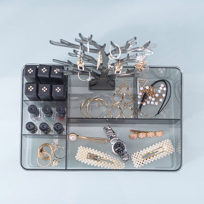 Wishing tree table top jewelry storage box