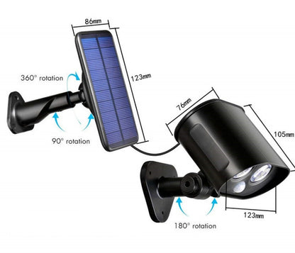 Outdoor human induction courtyard street lamp