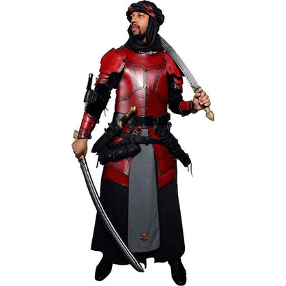 Samurai Hand Knitted PU Leather Waist Sword Cover