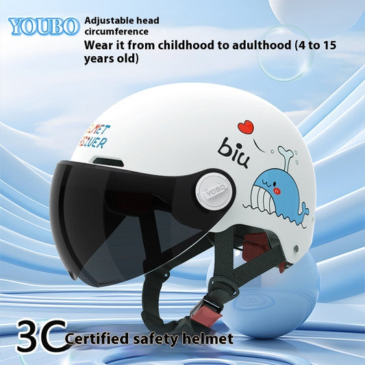 Children's Breathable Skateboard Electric Bike Helmet