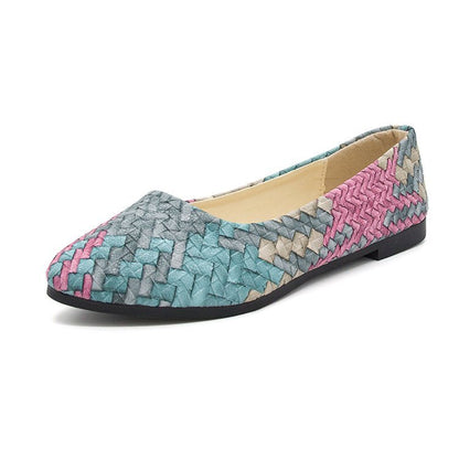Women's Shoes Summer Wanwan Style Shoes Flat Low Cut Grandma Shoes Net Red Pumps Women Slip On Lazy Doug Shoes Women - FLIPSTYLEZLLC