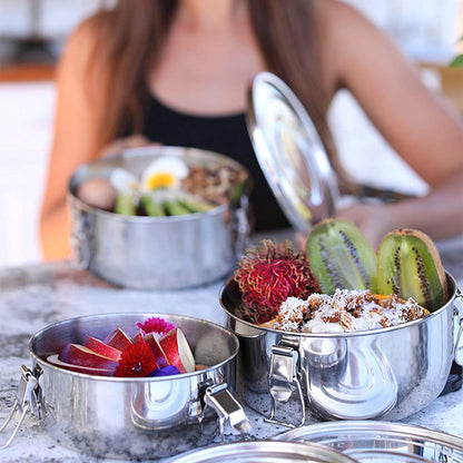 Stainless Steel Food Grade Thickened Seal With Lid Large Capacity Lunch Box