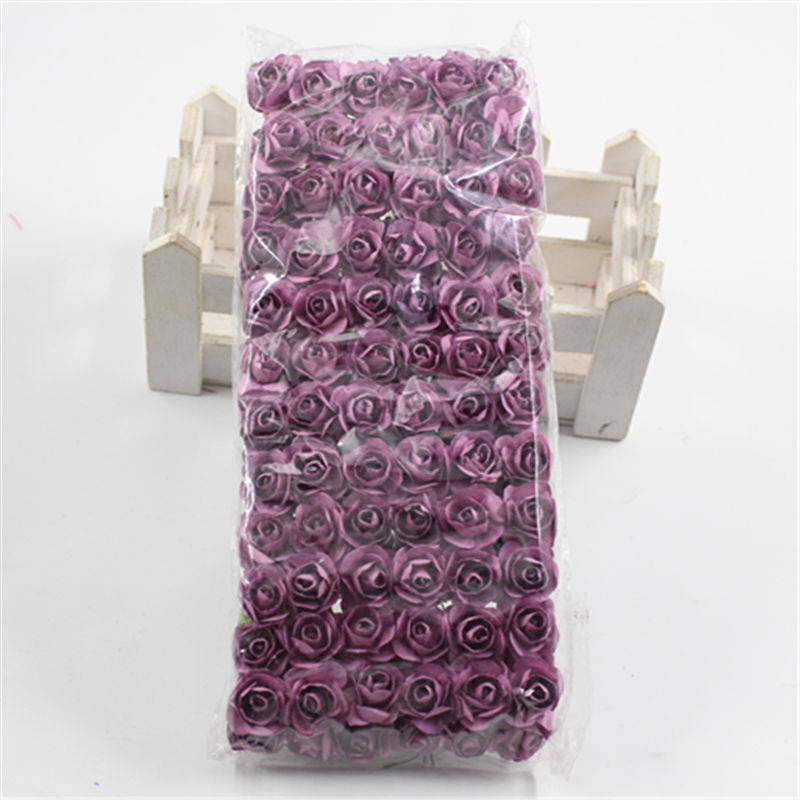 Artificial Flower Festive Home Gift Box Wedding Candy Box Decoration