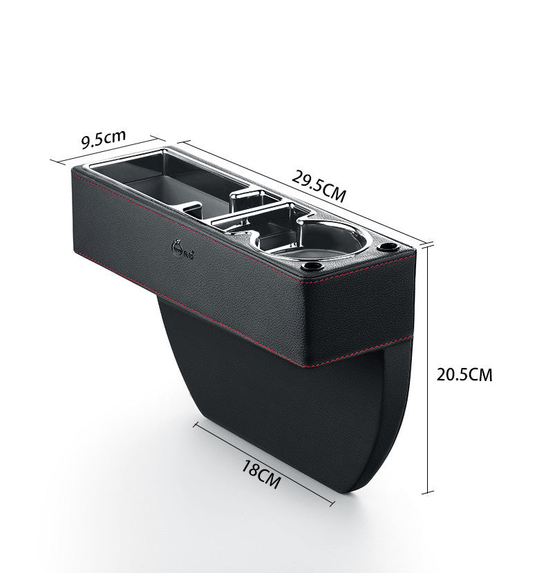 Car storage box seat clamp gap storage box
