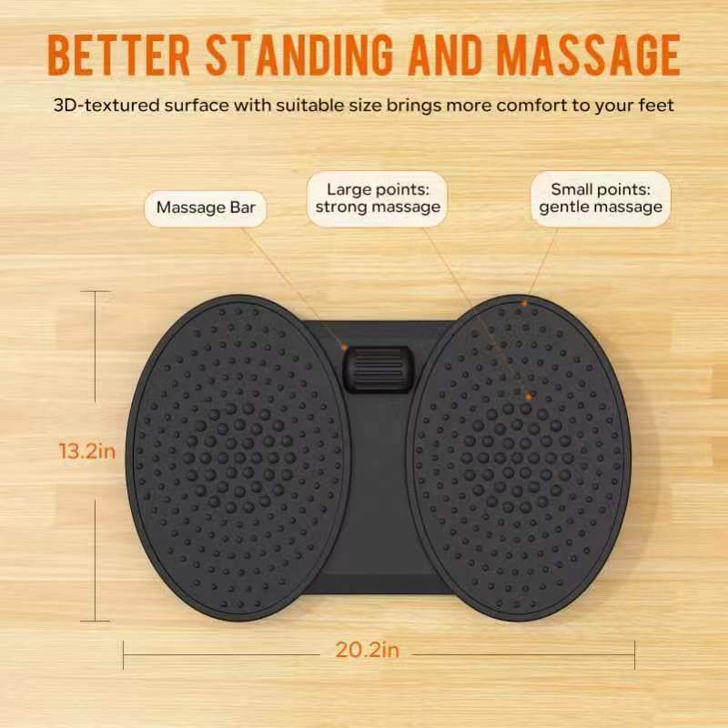 PU Foam Station Vertical Pressure Reducing Massage Pad Standing Balance Board