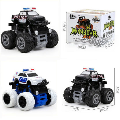 Four-wheel Inertial Off-road Vehicle Children's Simulation Graffiti Climbing