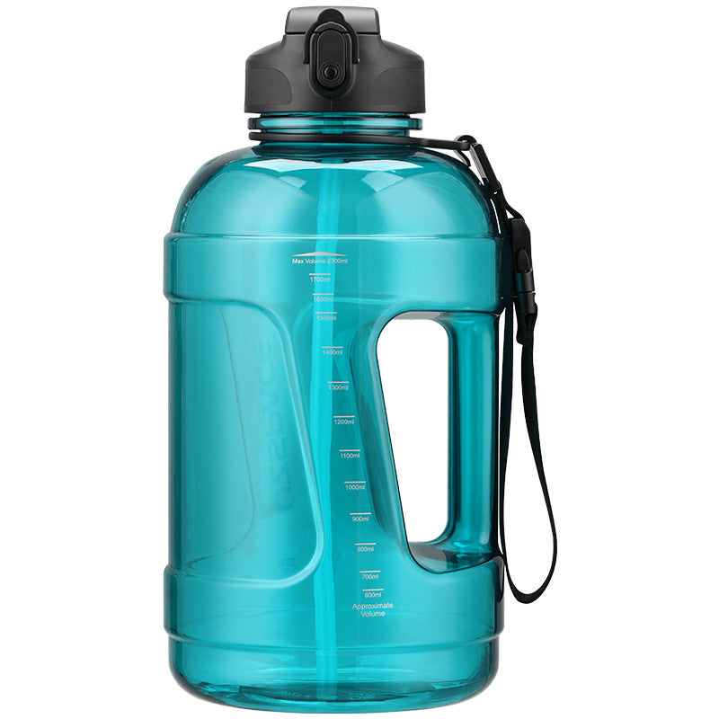 Stylish And Personalized Water Bottle With Big Belly Cup