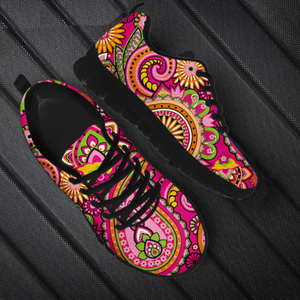 Printed Sports And Leisure Mesh Running Shoes For Men And Women - FLIPSTYLEZLLC