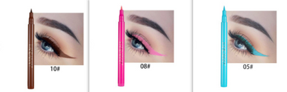 DIY Color Painting Is Not Easy To Smudge Matte Eyeliner