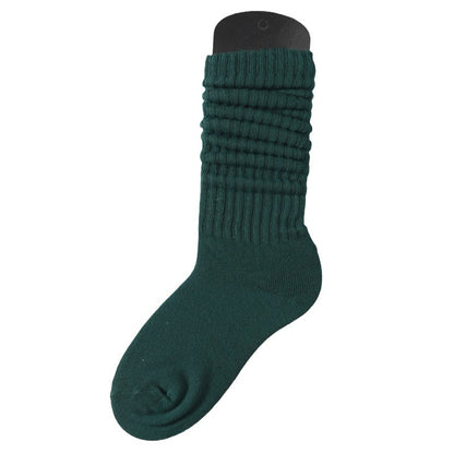 Lazy Bunching Socks European And American Extra Thick Fluffy Loop