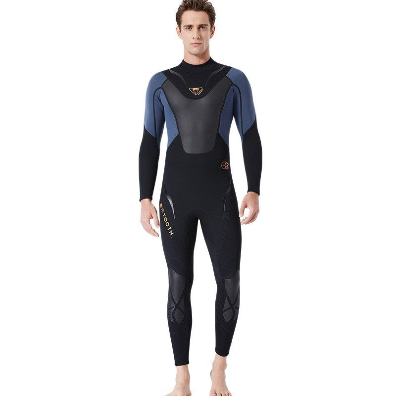 Long-sleeved windsurfing winter bathing suit