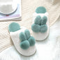 Women's winter home cotton slippers