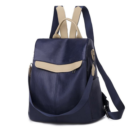 Multifunctional anti-theft women's backpack