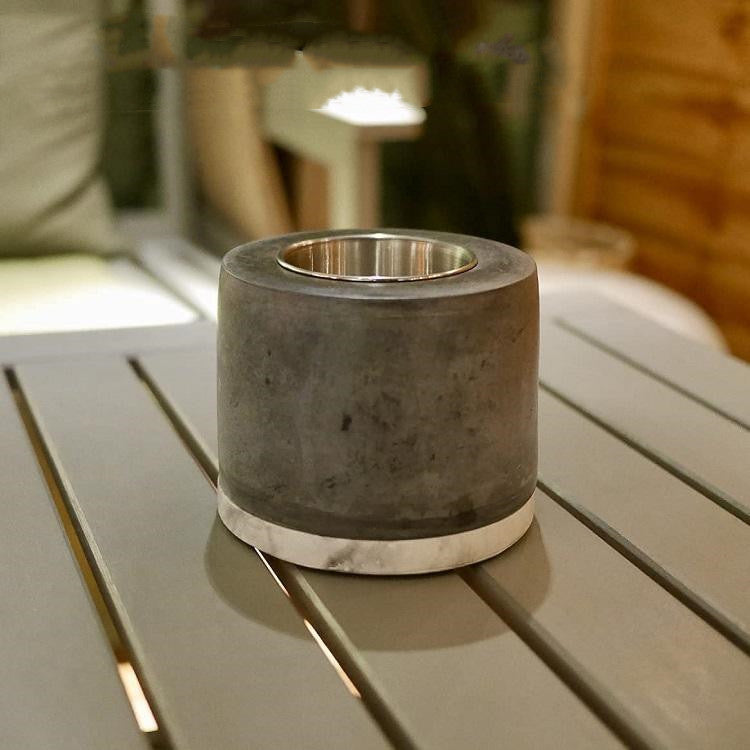 Desktop Decorative Cement Craft Small Fireplace