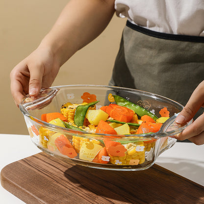 Glass Ovenproof Oval Fish Oven Pan