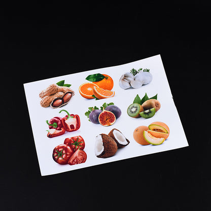 Matte Black PVC Self-adhesive Printing Label Material Matte Sticker A4