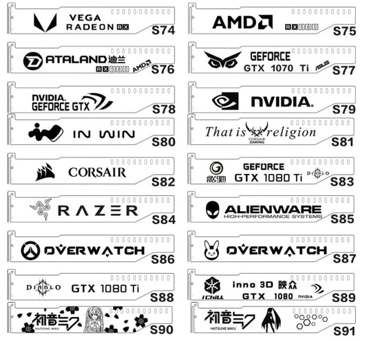 Colorful AURA Lamp Light Board RGB Graphics Card Holder Bracket