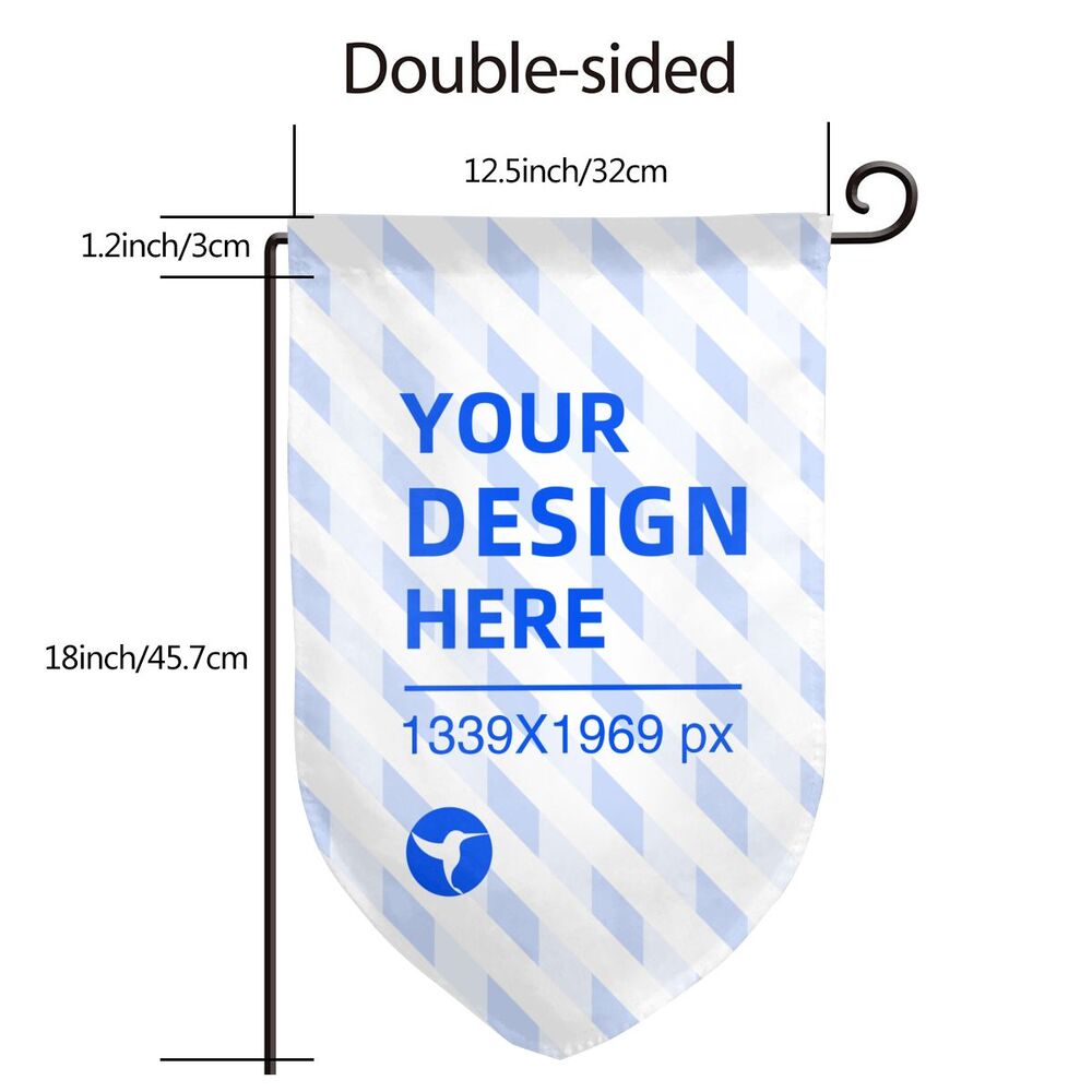 Create Your Own Multi-shaped Rain-resistant Garden Decoration Flag