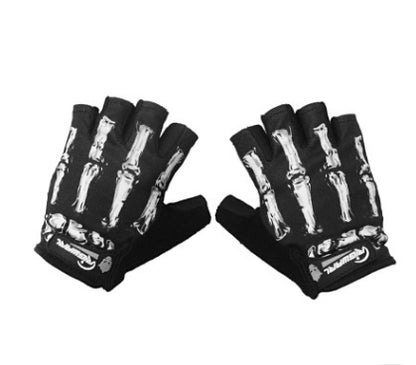 Motorcycle riding gloves Bicycle long finger gloves outdoor sports autumn and winter models Ghost claws all refers to sports outdoor
