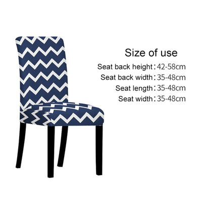 Home Hotel Living Room All-inclusive Printed Chair Covers