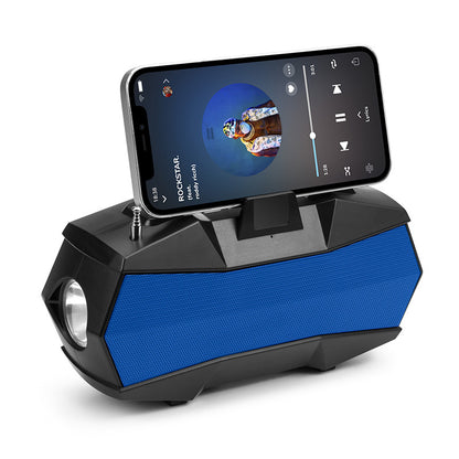 Bluetooth Speaker With Antenna Flashlight Gift