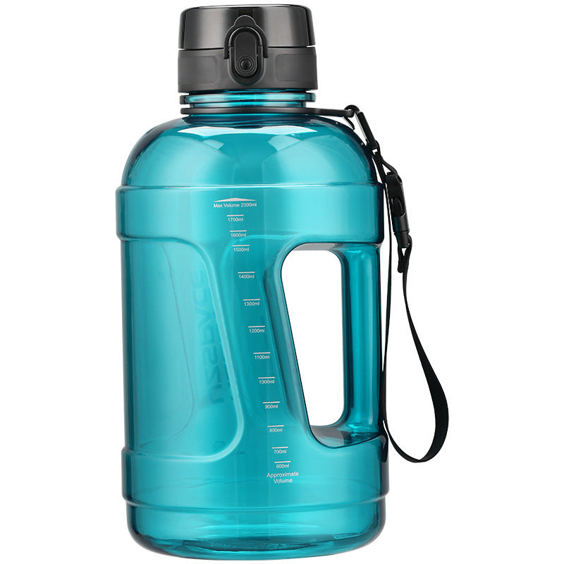 Stylish And Personalized Water Bottle With Big Belly Cup