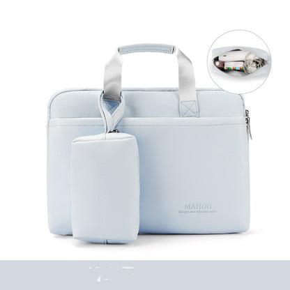 Portable Leather Computer Bag Is Breathable And Waterproof