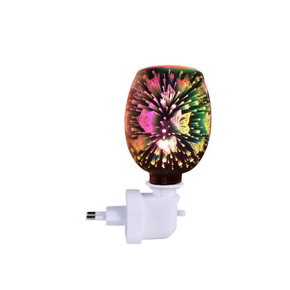 Home Fashion 3D Glass Wall Aromatherapy Diffuser