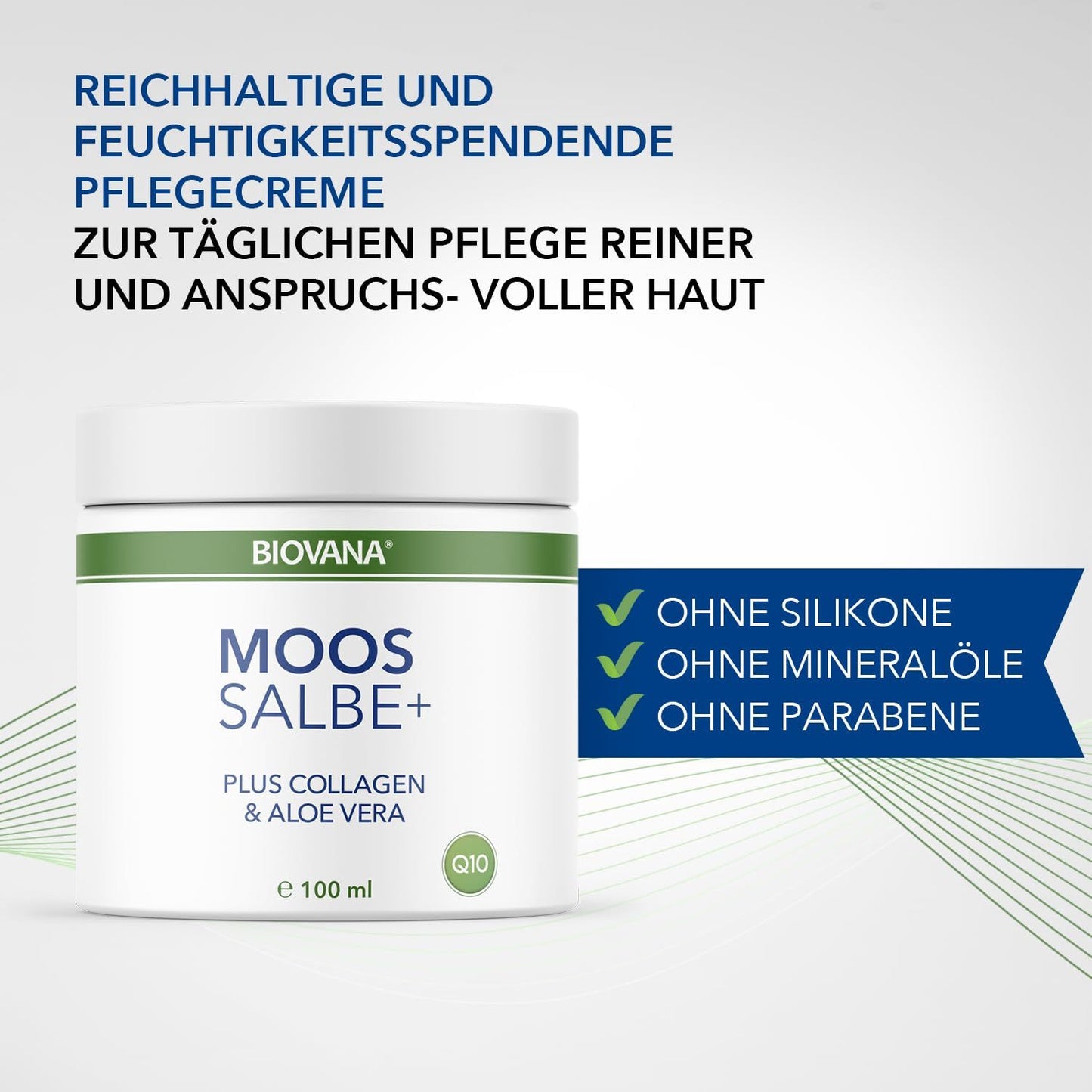 Moss Skin care lotion Is Suitable For Anti Wrinkle On The Face