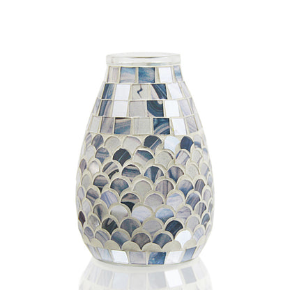 Nordic Light Mosaic Glass Vase Home Office