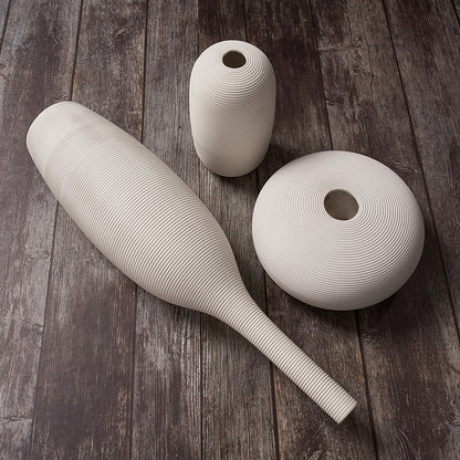 European-style Ceramic Dried Flower Vase Restaurant Table Decoration