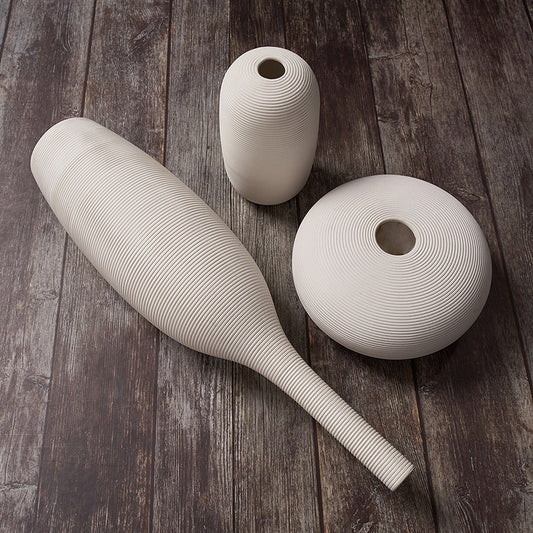 European-style Ceramic Dried Flower Vase Restaurant Table Decoration