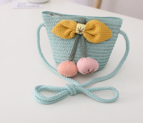 New Summer Children's Sun Protection Straw Hat Girls Pot Hat