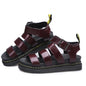 Buckle Sandals Flat PlatformThick Bottom Shoes Women Summer - FLIPSTYLEZLLC