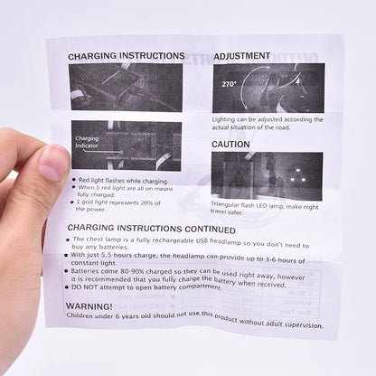 LED safety warning light