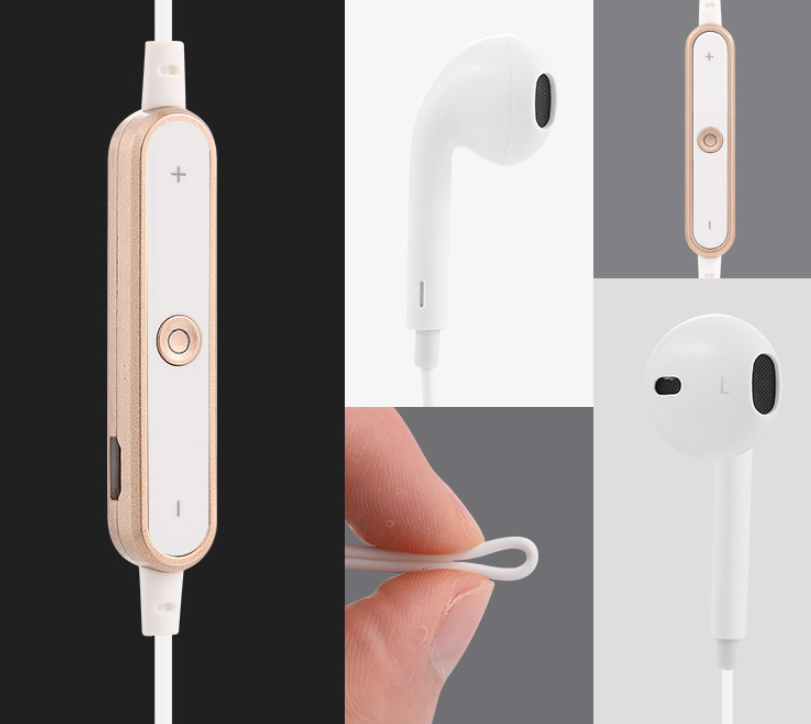 Compatible With  41 S6 Wireless Bluetooth Headset 5S6plus Running  Iphone7