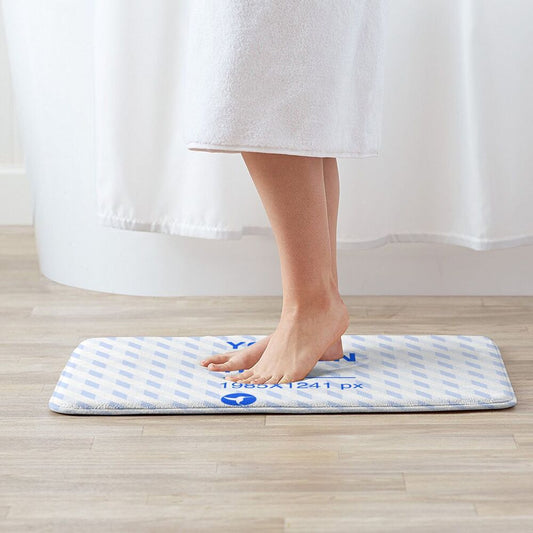 Create Your Own Flannel Absorbent Non-slip Easy-care Floor Mat