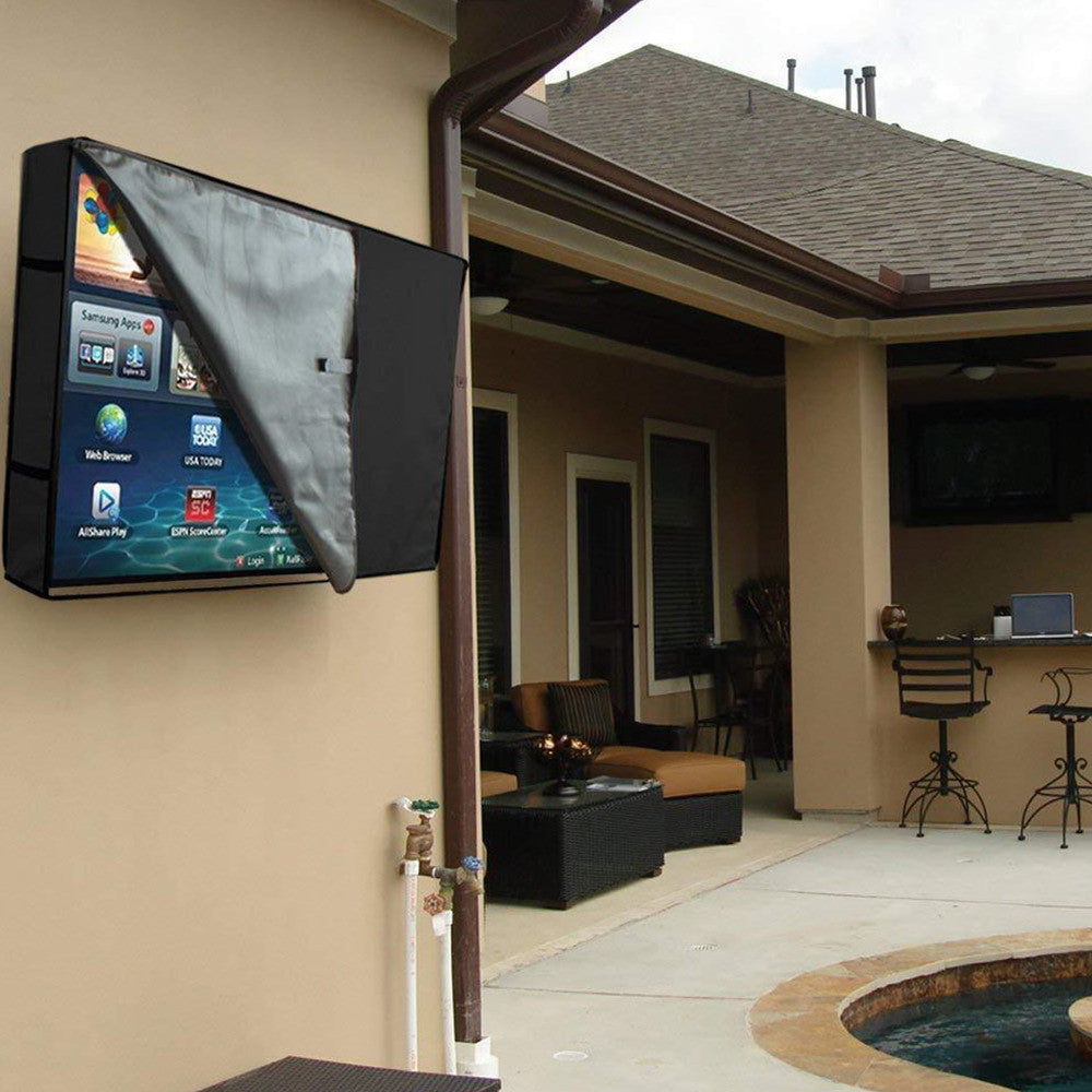 PVC Film Transparent Outdoor Dustproof Waterproof TV Cover